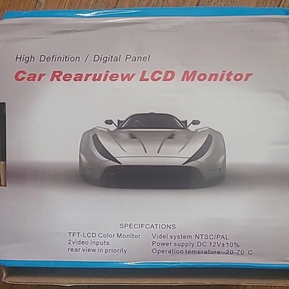 Car Rearview LCD Monitor - Picture 8 of 8